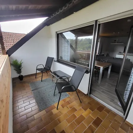 Ferienwohnung Weitblick Uninah Homburg  Exterior photo